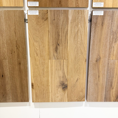 Kensington Engineered Real Wood Oak Deep Brushed & White Oiled